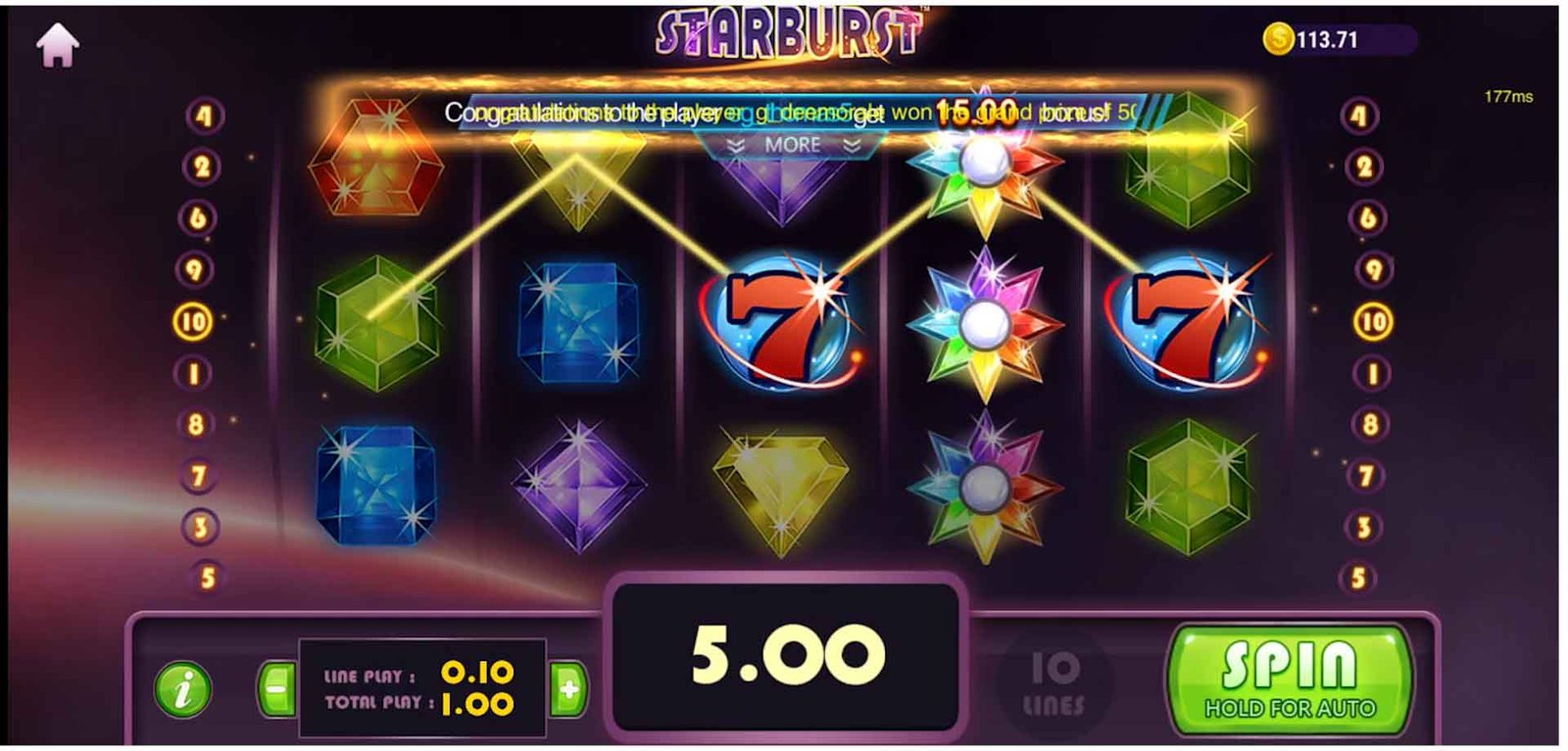 Starburst Slots 4