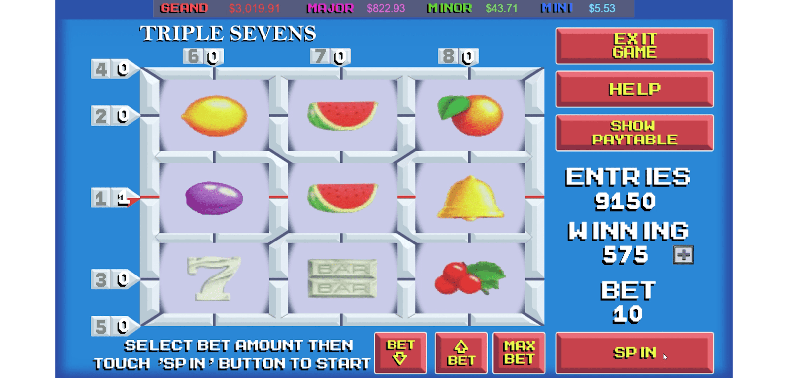 Triple Sevens 7