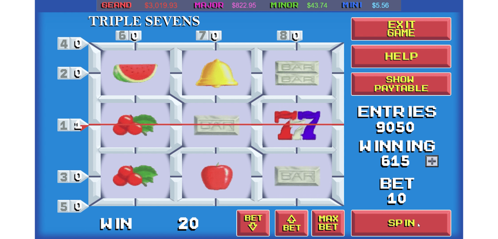 Triple Sevens 6