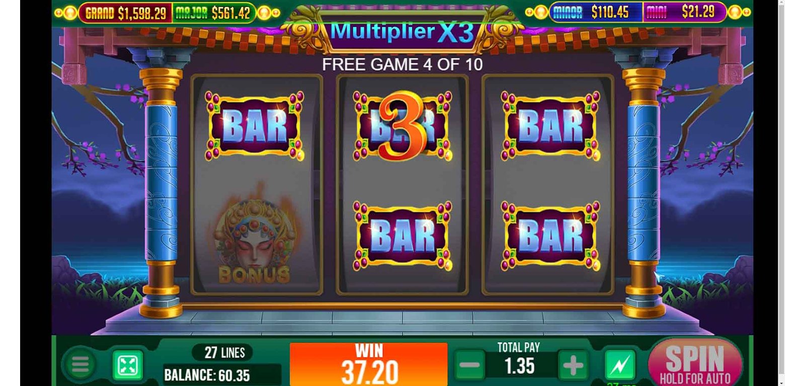Bonus 7’s 4