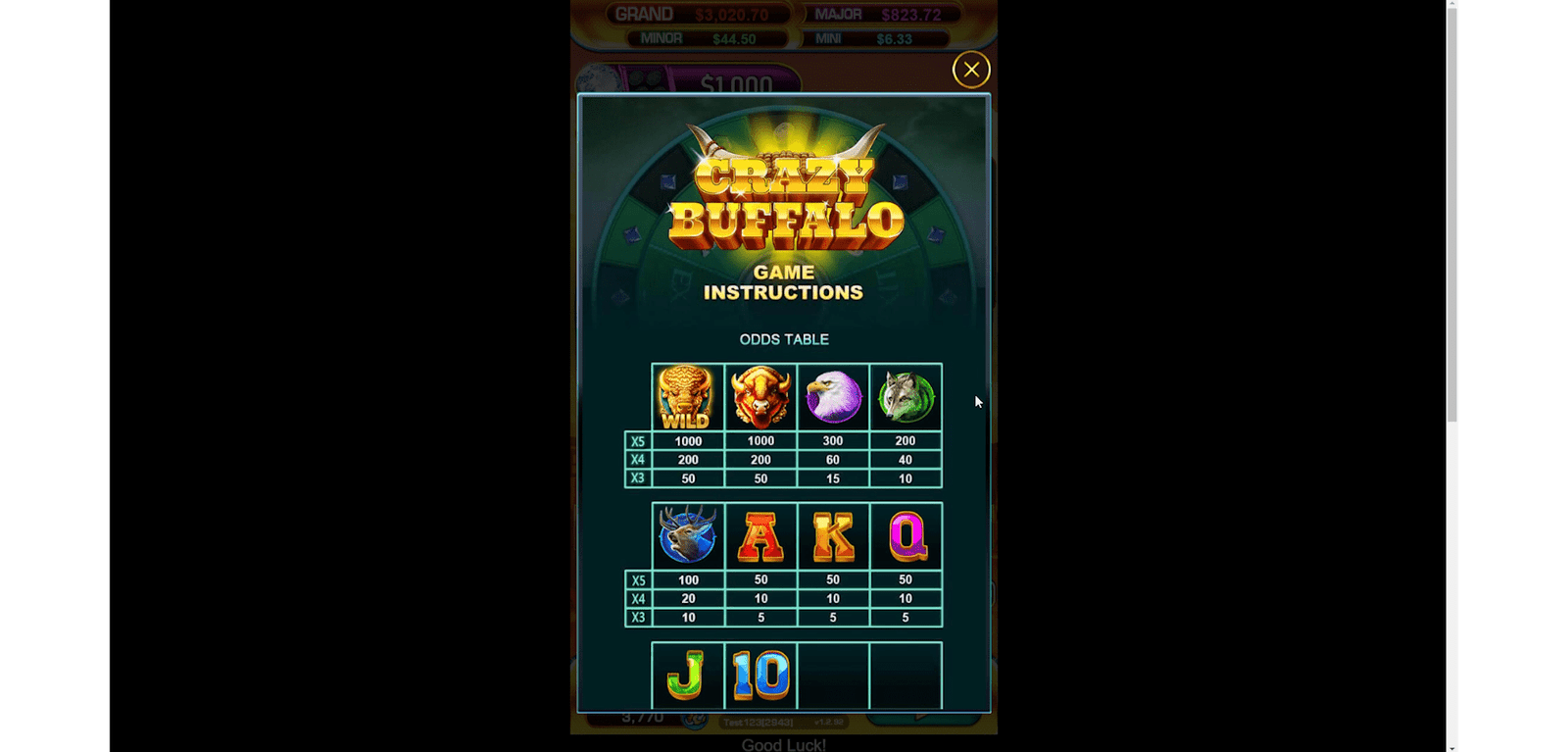 Crazy Buffalo 2