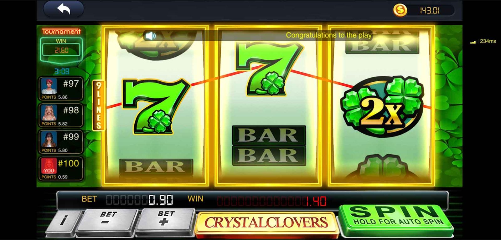Crystal Clovers 5