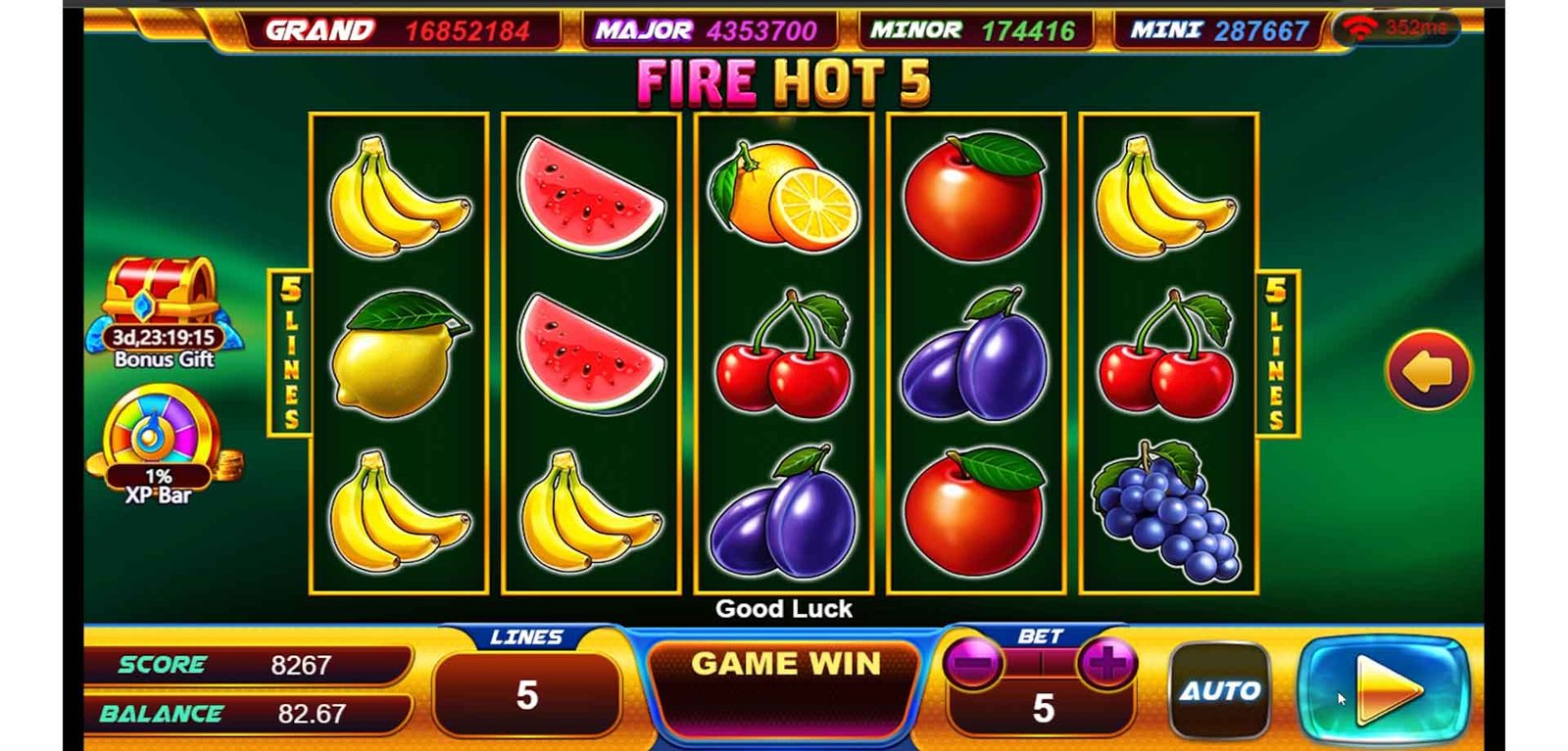 Fire Hot 5 4