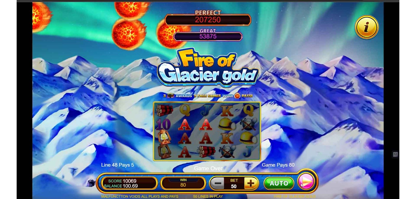 Fire of Glacier Gold 5