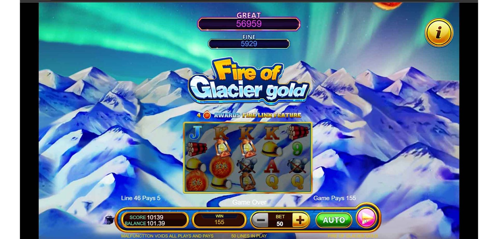 Fire of Glacier Gold 4
