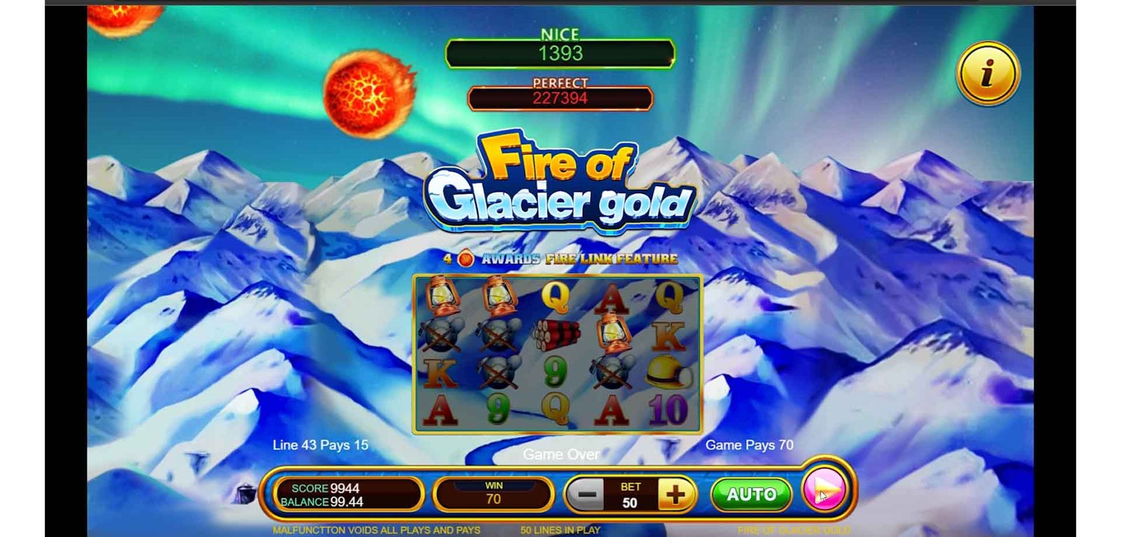 Fire of Glacier Gold 3