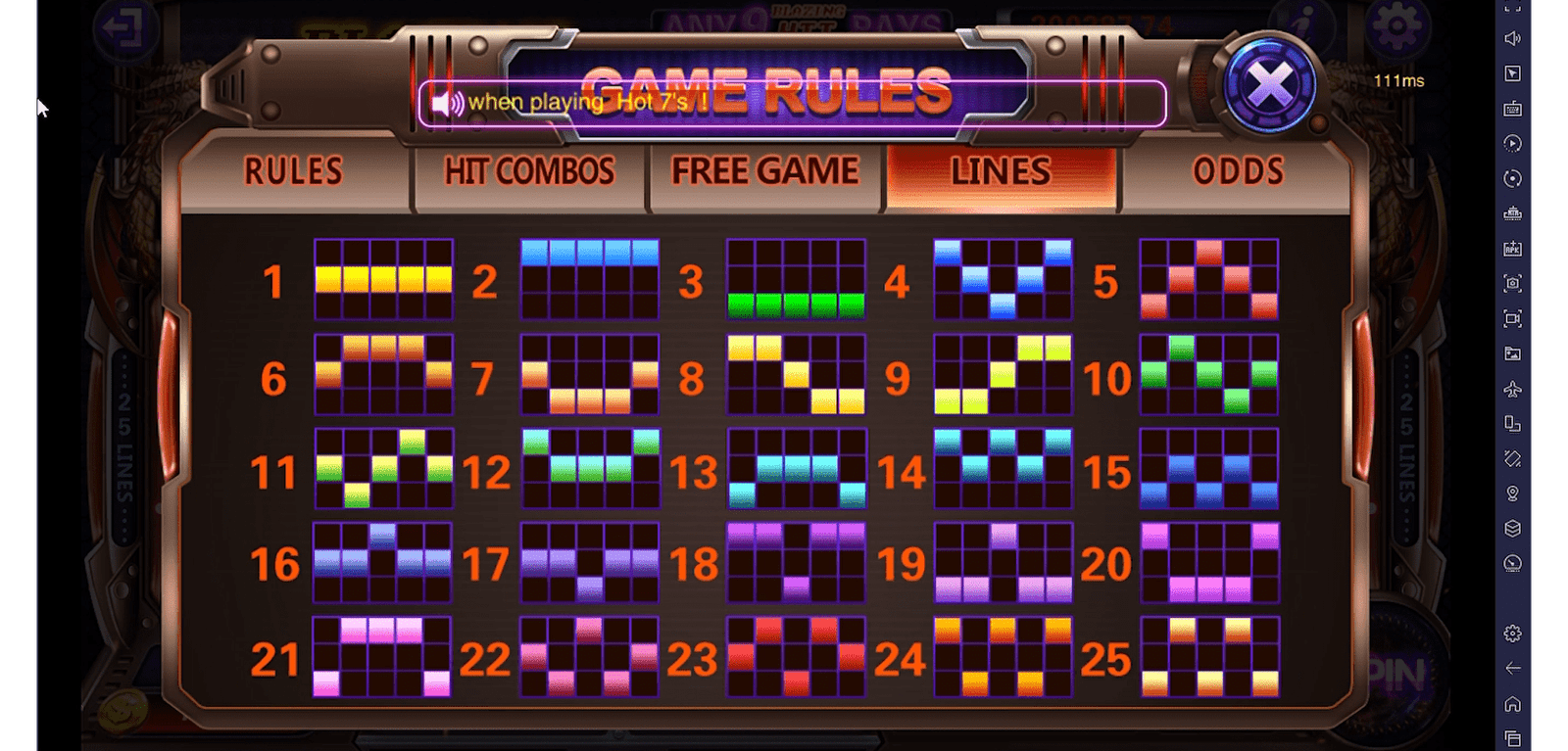 Flame Combo 7