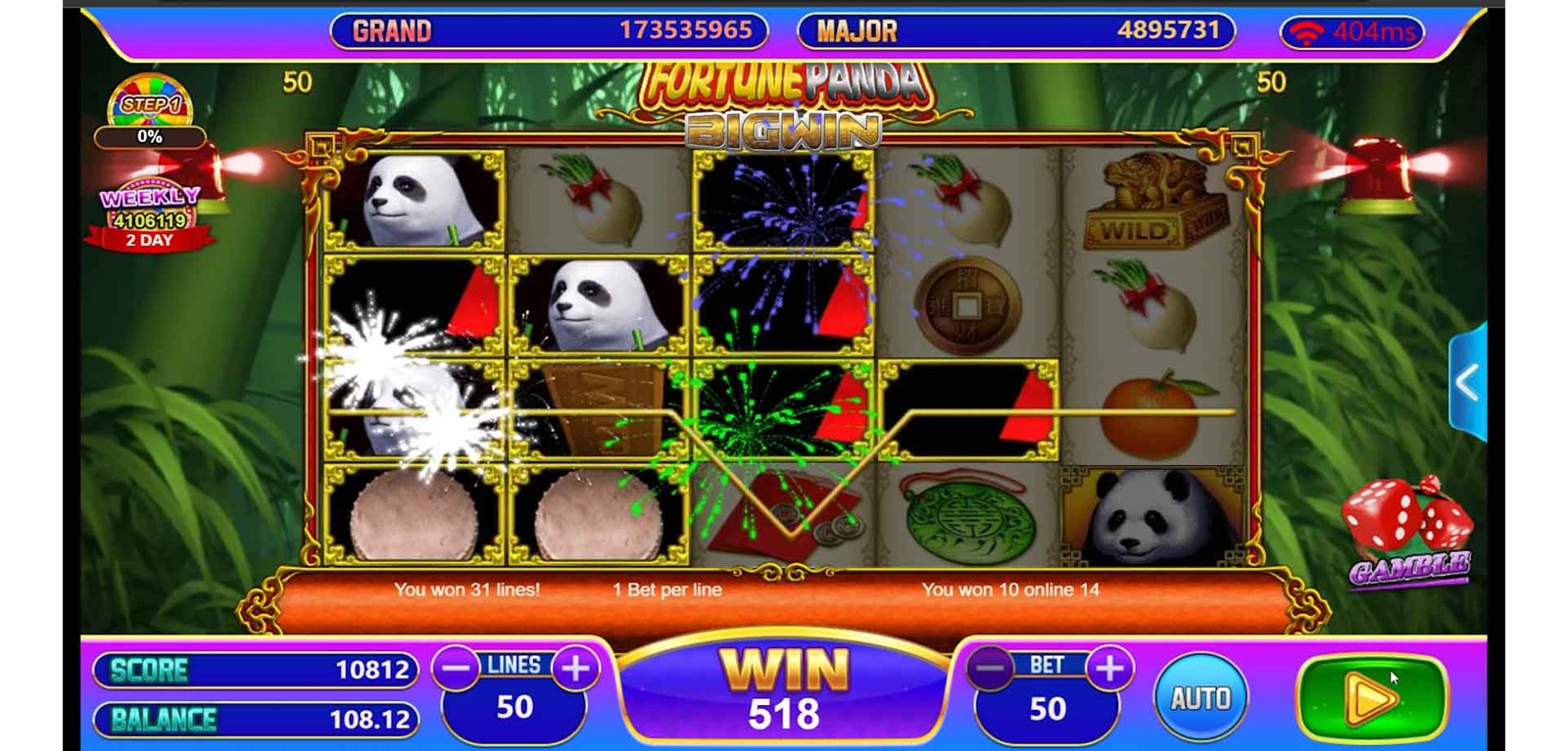 Fortune Panda 4