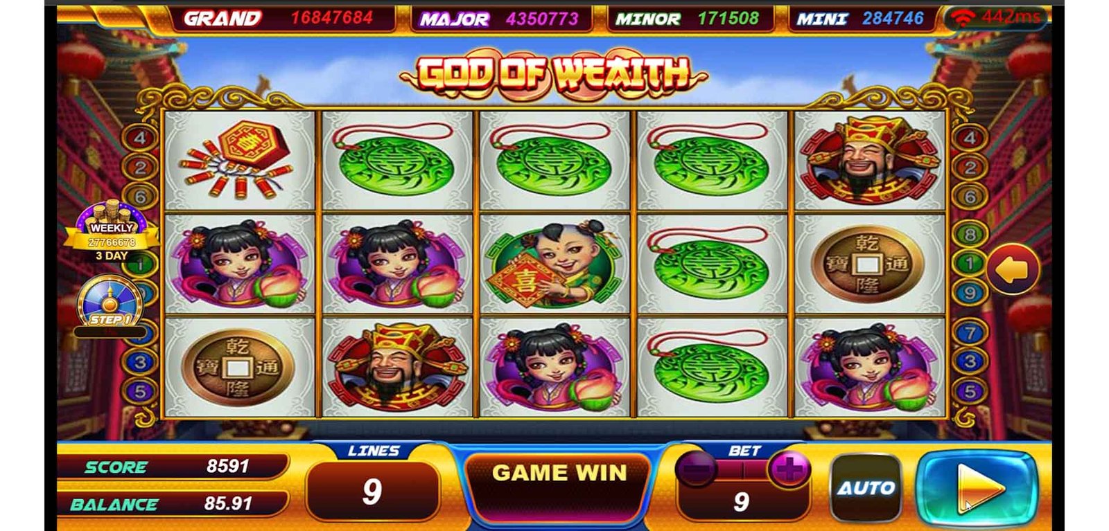 God of Wealth 9