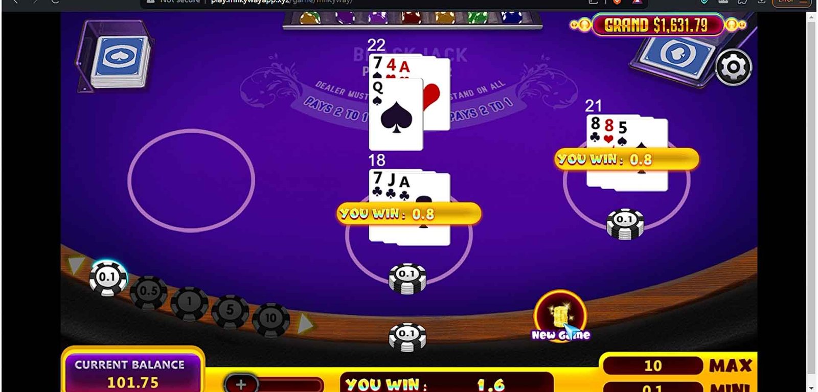 Black Jack 21 9