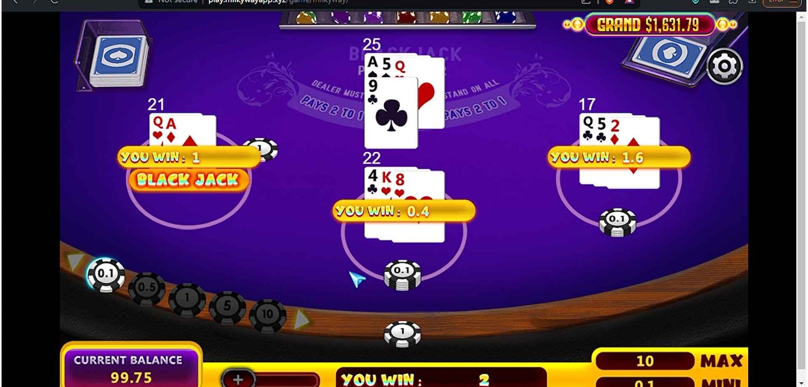 Black Jack 21 6