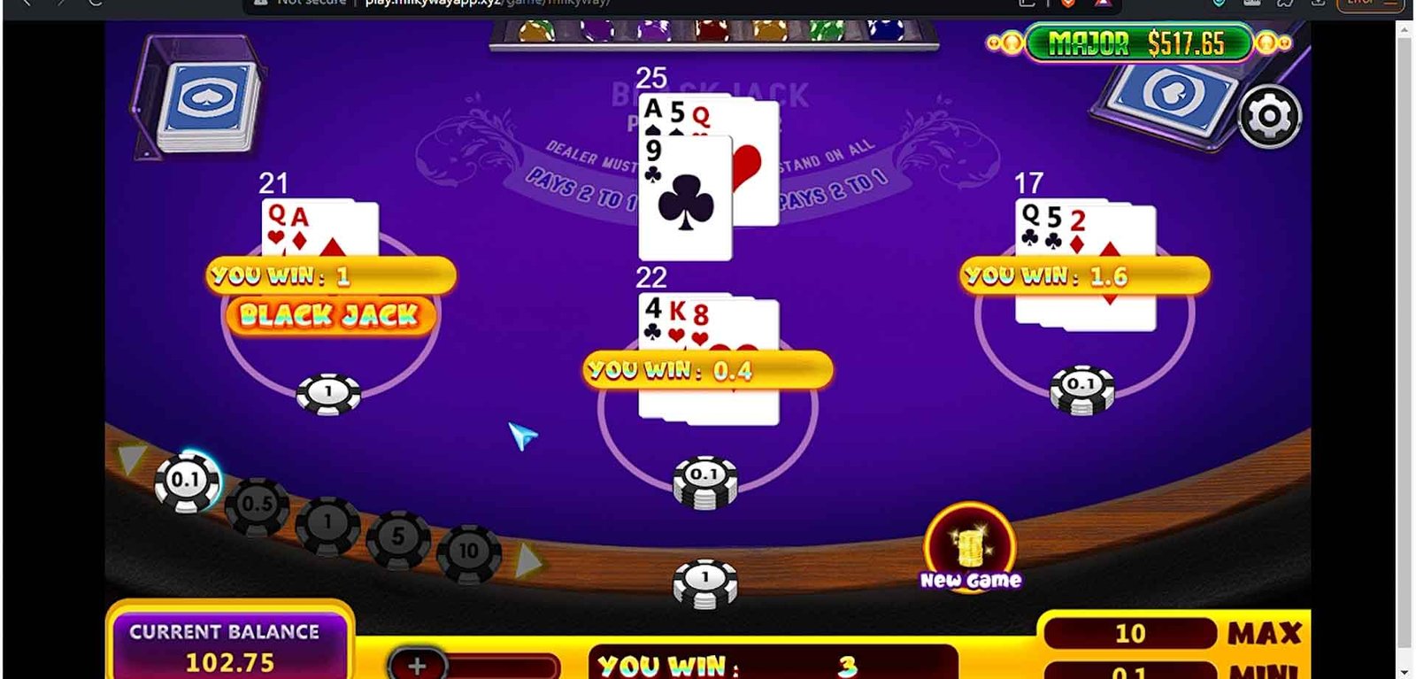 Black Jack 21 5