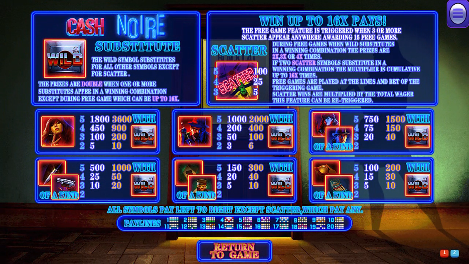 Cash Noire 5
