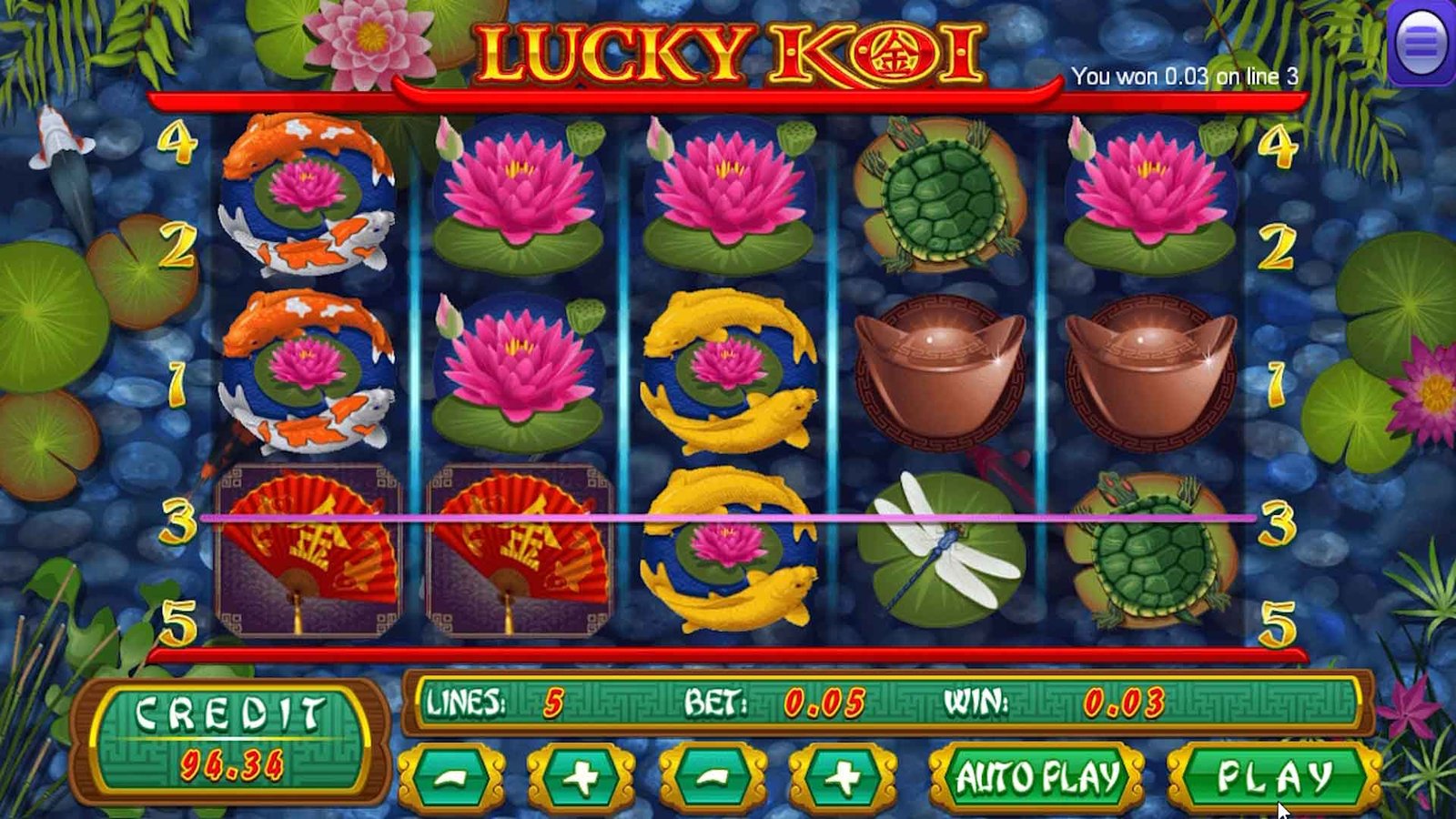 Lucky Koi 1