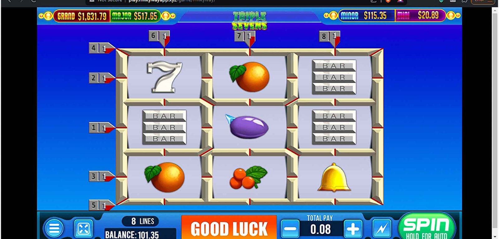 Triple Sevens 5
